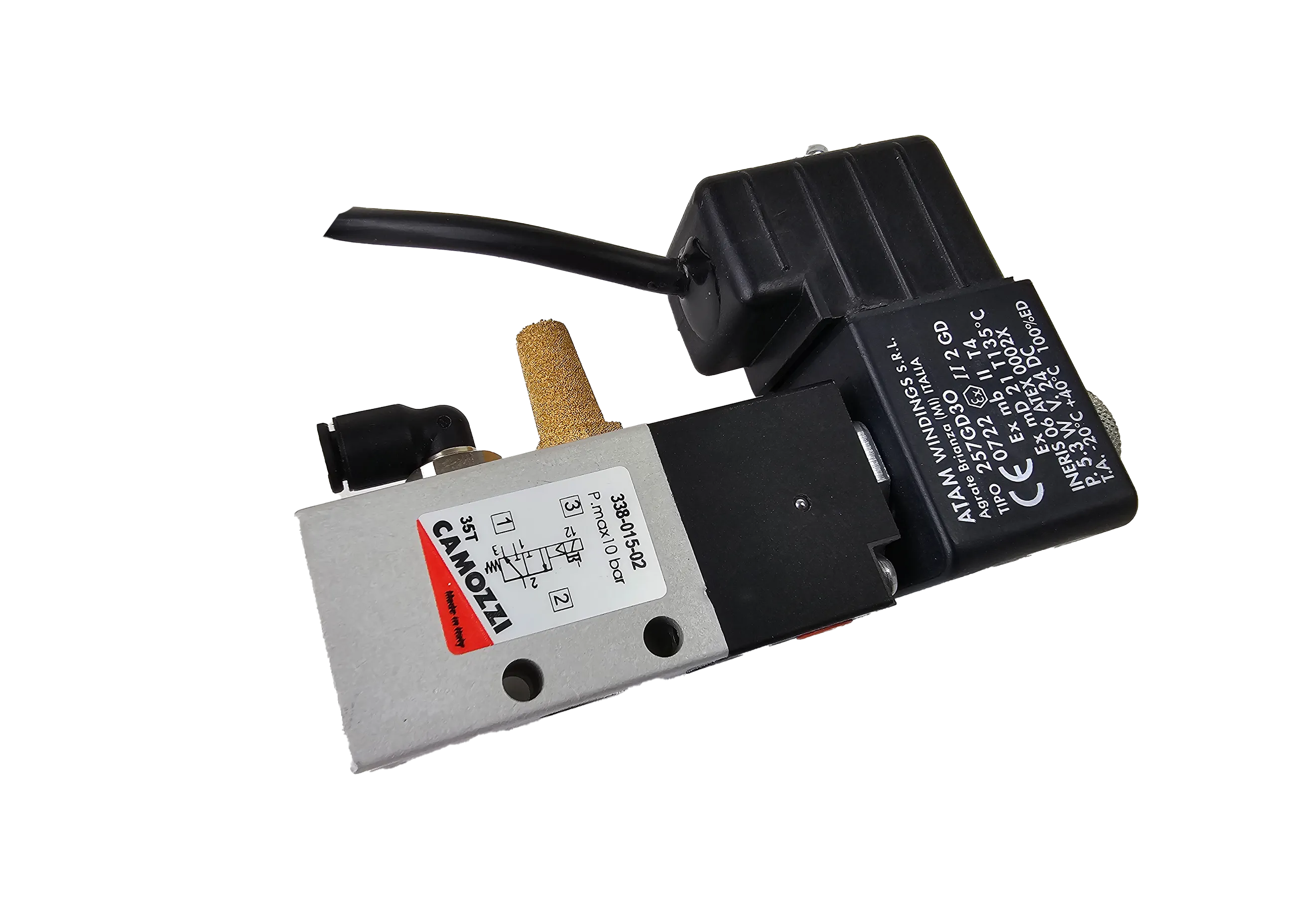 ATEX 3/2 way solenoid valve